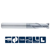 G-SH160-R2 2 Flutes, Corner Radius - Big-tools Industrial Supply Tools for Metal Cutting